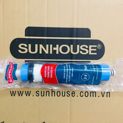 Màng Lọc Ro Sunhouse Ultrapure Sha-Rov7 - Lõi Lọc Nước Số 4, Công Suất 75 Gpd - Hàng chính hãng
