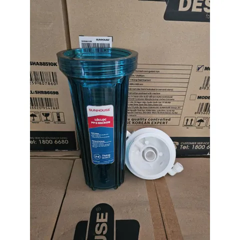 Cốc Lọc 123 Thay Thế Cho Máy Lọc Nước Sunhouse Và Các Hãng Khác.(hàng nguyên seal mới 100%)