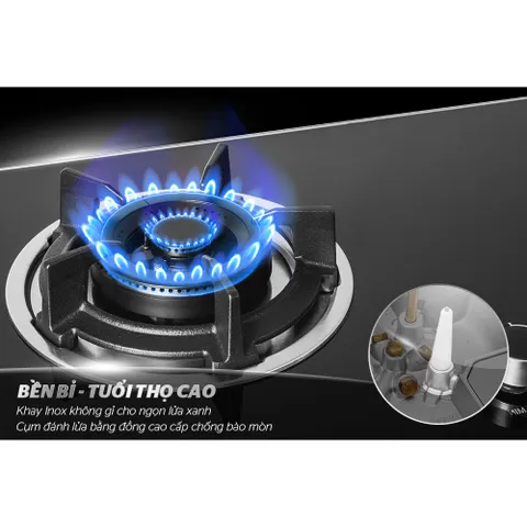 Bếp gas âm kính SUNHOUSE SHB7736 - Hàng chính hãng mới 100% Vat đầy đủ. 805215