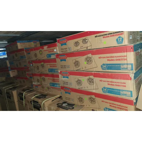Bếp gas âm kính SUNHOUSE SHB7736 - Hàng chính hãng mới 100% Vat đầy đủ. 805215