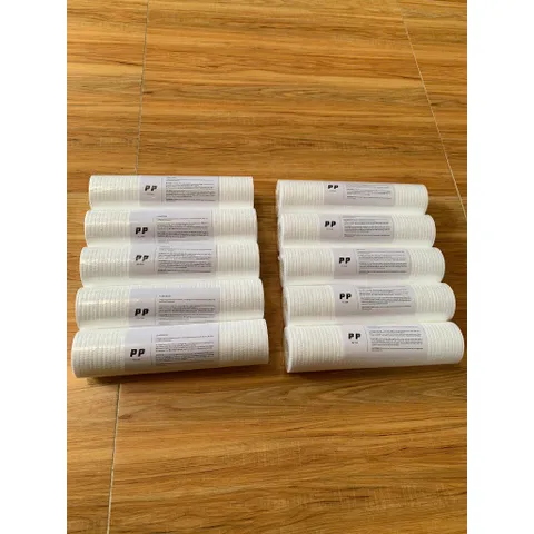 Combo lõi lọc nước 10inch không đầu bịt - Lõi kim châm dùng cho máy lọc nước hoăc phun sương