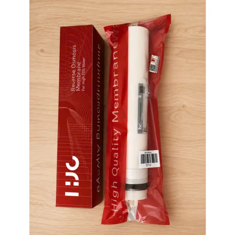Màng Lọc Ro Hjc 3g 1812-80 (80gpd) Màu Đỏ Nhập Khẩu Tuổi Thọ Lên Đến 90.000 Lít - Dùng Cho Máy Ro