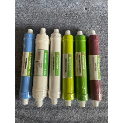 Bộ 6 Lõi Lọc chức năng Kangaroo - Hàng chính hãng - Sử dụng thay cho các máy lọc RO