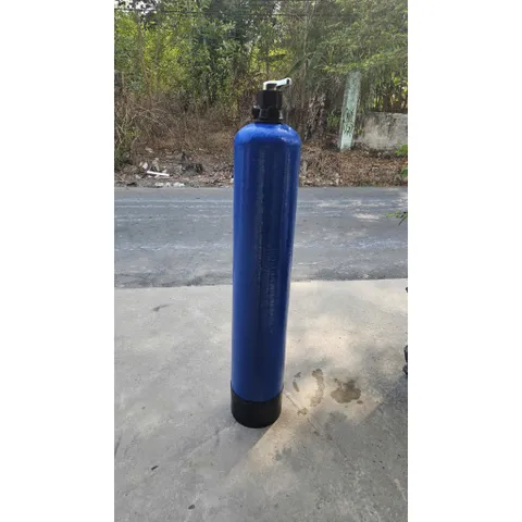 Bộ Vỏ Cột Composite Màu Xanh 1054 + Van 3 Cửa Φ27, Φ34.