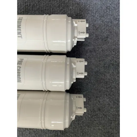 Bộ lõi lọc nước 123 đúc liền khối - Tặng kèm co cút.