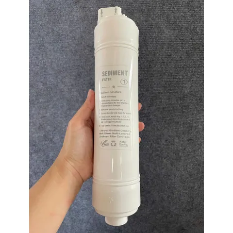 Bộ lõi lọc nước 123 đúc liền khối - Tặng kèm co cút.