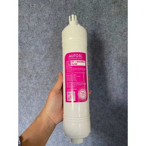 Bộ lõi lọc Đúc 123 Mutosi- Bộ 3 lõi lọc thô đúc nguyên khối nối nhanh 805284