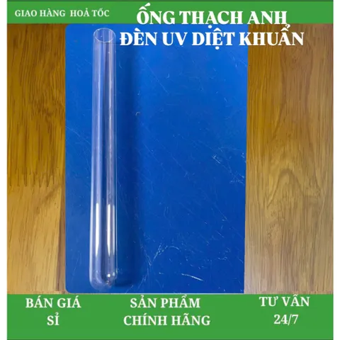 Ống thạch anh, zoăng cao su, đèn UV diệt khuẩn 11W - 14W 805302