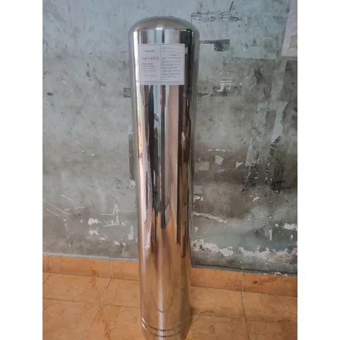 Bộ Vỏ Cột Lọc Nước Đầu Nguồn Inox 304 Mã1054-1252 - Hàng nhập khẩu