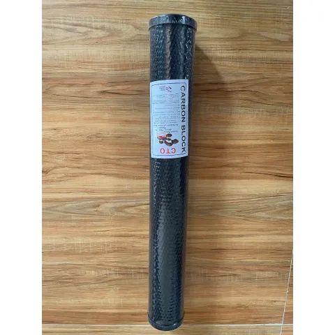 Lõi Lọc CTO 20 Inch, Lõi Lọc Than Hoạt Tính, Dùng Cho Máy Lọc Nước Có Trên Thị Trường