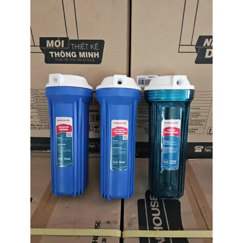 Cốc 1.2.3 Thay Thế Cho Máy Lọc Nước Sunhouse, Kangaroo, Karofi Và Các Hãng Khác - Hàng Chính Hãng