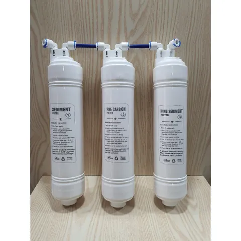 Bộ Lõi Lọc Thô 123 Aqua Nối Nhanh Dùng Được Cho Karofi, Korihome, Kangaroo, Sunhouse,Kèm theo co cút 805332