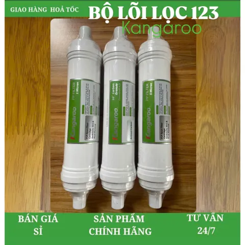 Bộ lõi lọc 123 Kangaroo đúc liền khối (hàng chính hãng) dùng cho model KG10A4VTU; KG100HK... 805330