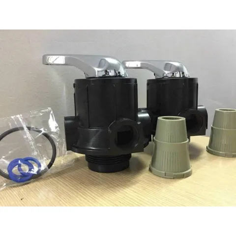 Van 3 ngã Φ27, Van 3 ngã Φ34 dùng cho cột lọc thô Composite, Inox (kèm lưới van)