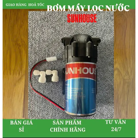 Bơm Máy Lọc Nước Sunhouse - Sử dụng cho máy lọc nước Ro hoặc phun sương 805338