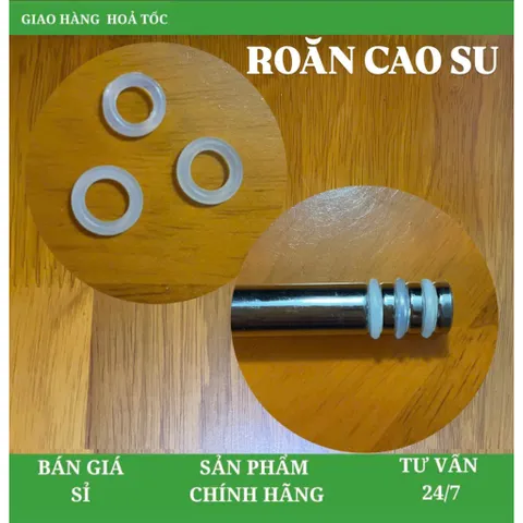 Roăn cao su dùng cho vòi máy lọc nước - Mềm dẻo, đàn hồi tốt, tăng độ kín khít khi nối ống nước.