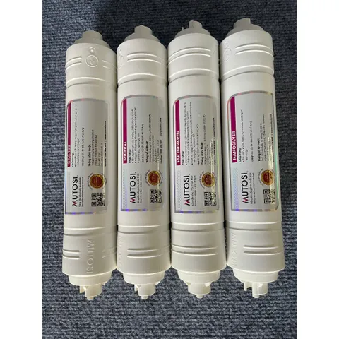 Combo bộ 8 lõi lọc nước Mutosi đúc liền dùng cho máy lọc nước Mutosi và các hãng khác. 805349