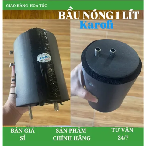 Bầu nóng Karofi 1 - 2 lít - Bầu đun karofi - Bình nóng máy lọc nước D50, D950, L56, I55, D10...
