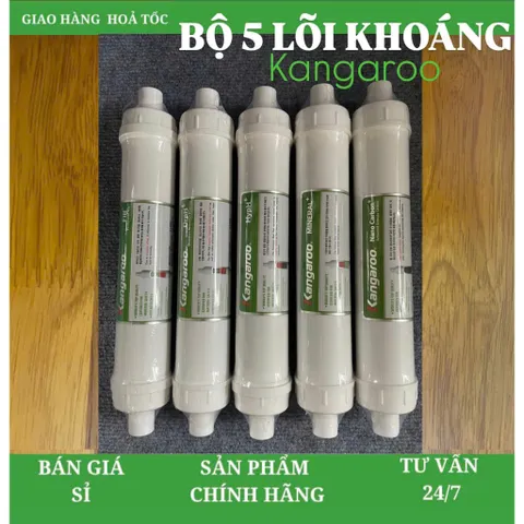 Combo 5 lõi khoáng Hydrogen số 56789 KANGAROO Chính Hãng - Dùng thay thế cho KG100HA KG10G5... 805377