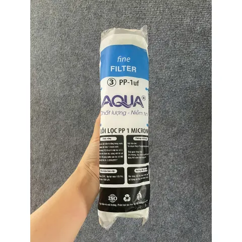 Bộ 3 lõi lọc nước 123 AQUA - Thay thế cho các máy lọc nước RO trên thị trường (ảnh thật) 805381