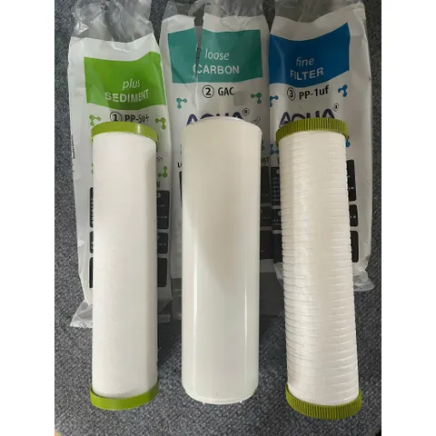 Bộ 3 lõi lọc nước 123 AQUA - Thay thế cho các máy lọc nước RO trên thị trường (ảnh thật) 805381