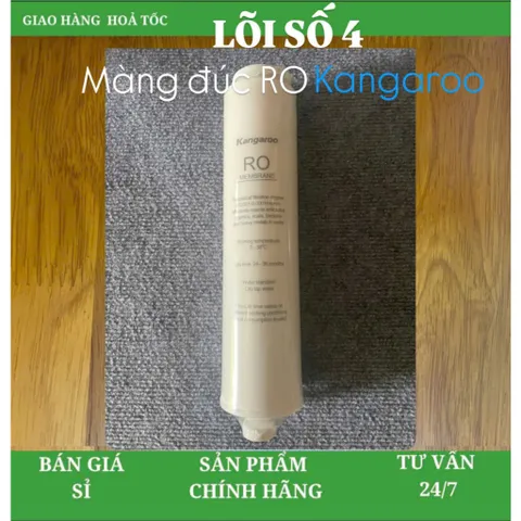 Lõi số 4 - Màng đúc RO Kangaroo - Dùng cho model: KG100HU, KG100HU+, KG100MED,KG100EED...