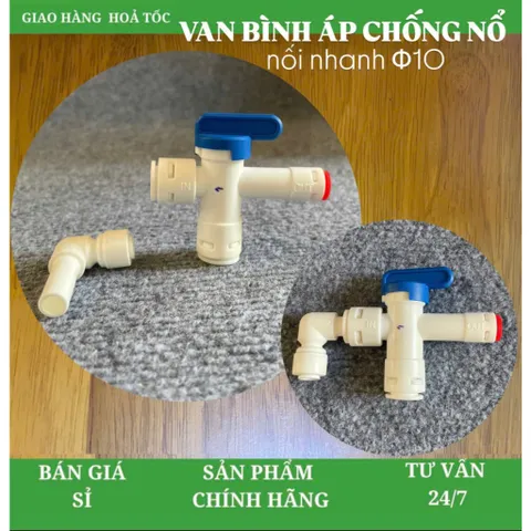 Van bình áp Karofi chống nổ bình - dùng cho máy lọc nước RO ra dây 10mm