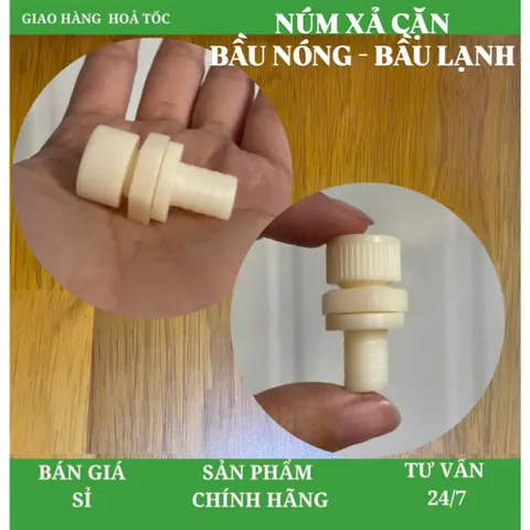 Núm xả cặn bầu nóng, bầu lạnh máy lọc nước. 805404