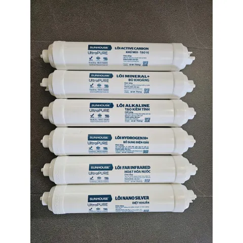 Combo bộ lõi Sunhouse từ 1,2,3,4,5,6,7,8,9,10 đầy đủ càng co cút như hình (Mẫu mới 2024)