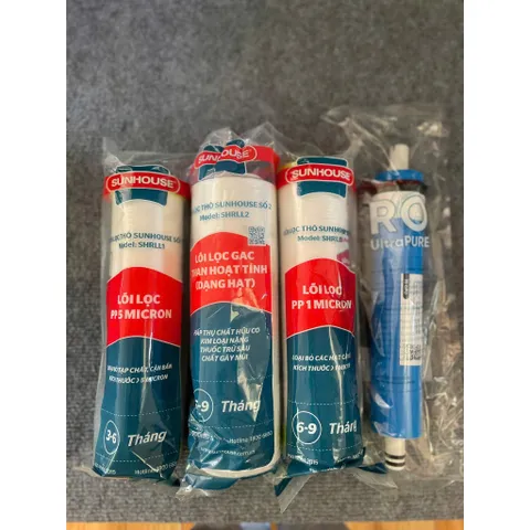 Combo bộ lõi Sunhouse từ 1,2,3,4,5,6,7,8,9,10 đầy đủ càng co cút như hình (Mẫu mới 2024)