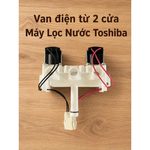 Van điện từ 2 cửa dùng cho máy lọc nước Toshiba