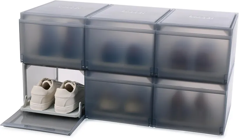 Set 6 hộp đựng giày Joseph Joseph 55014 ShoeCase Premium Shoe Storage Box