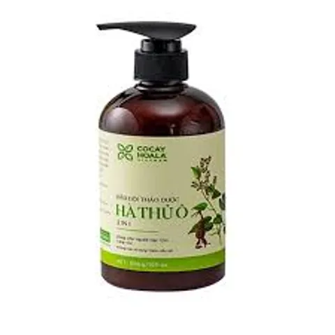 Dầu Gội Hà Thủ Ô 2in1 Cocayhoala hỗ trợ ngăn rụng tóc, nuôi dưỡng tóc chắc khỏe, mềm mượt