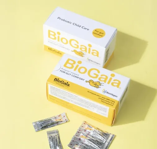 [ Nhập khẩu] Thực Phẩm bảo vệ sức khỏe BioGaia Protectis minipack (hộp 30 gói) 806431