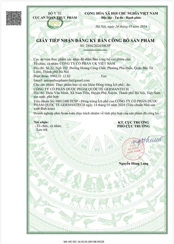 TPBVSK Đông Trùng Ích Phế Hỗ Trợ Giảm Ho Bổ Phế 