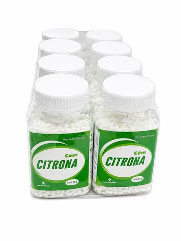 CỐM CITRONA TRẮNG- Lốc 10 Lọ