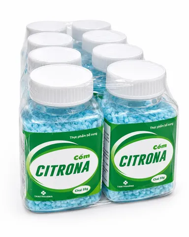 CỐM CITRONA XANH - Lốc 10 Lọ