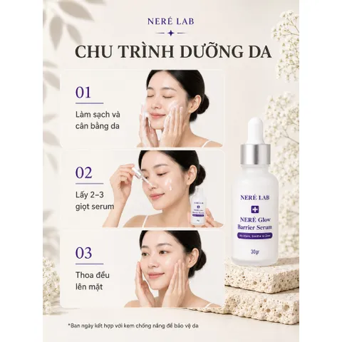 [MUA 2 TẶNG 1] Serum Dưỡng Sáng Da NERÉ Chứa Vitamin C Cấp Ẩm Chuyên Sâu, Phục Hồi Hàng Rào Bảo Vệ Da