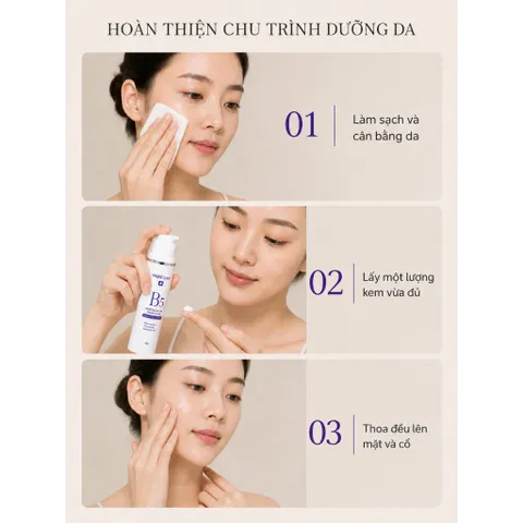 Bộ dưỡng da NERÉ Sữa rửa mặt, Serum, Kem mụn, Kem Dưỡng Giúp Dưỡng sáng toàn diện, Cấp ẩm, Bảo vệ da