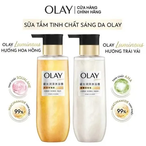 Sữa Tắm Sáng Da Olay Luminous Body Wash Hương Nước Hoa Cao Cấp 350g [hàng nhập khẩu]