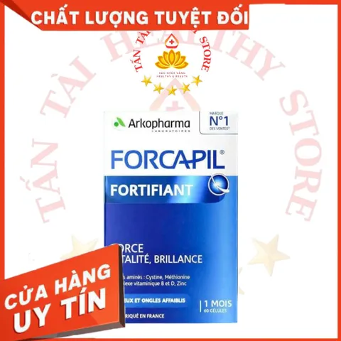 ✅[CHÍNH HÃNG] (MÃ: SP5NA0) ARKOPHARMA FORCAPIL FORTIFIANT - Hỗ trợ tóc chắc khỏe (phụ nữ có thai dùng được)