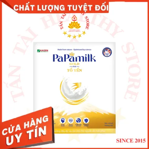 ✅[CHÍNH HÃNG] (MÃ: DP2M6K594615) Sữa non tổ yến Papamilk Gold hỗ trợ xương khớp 830GR
