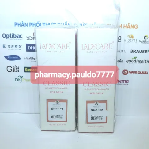 ✅[CHÍNH HÃNG] (MÃ: MP14CH179) Dung dịch vệ sinh phụ khoa dạng bọt Ladycare Classic cho mẹ bầu, nam, nữ tuổi dậy thì
