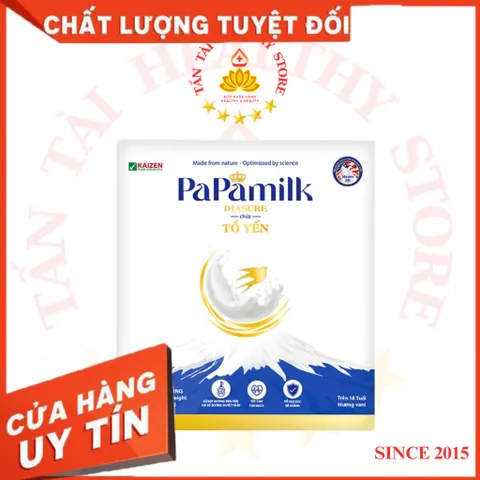 ✅[CHÍNH HÃNG] (MÃ: DP2M96K5625) Sữa non tổ yến Papamilk Diasure - Dành cho mẹ bầu & người tiểu đường 830G