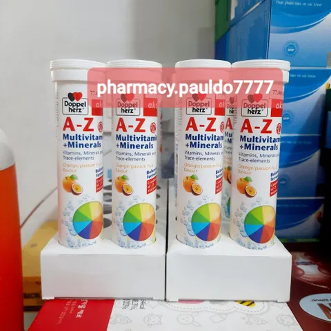 ✅[CHÍNH HÃNG] (MÃ: DP9NI) Viên sủi vitamin tổng hợp DOPPEL A-Z Fizz Multivitamins and Minerals (Tuýp 13 viên)