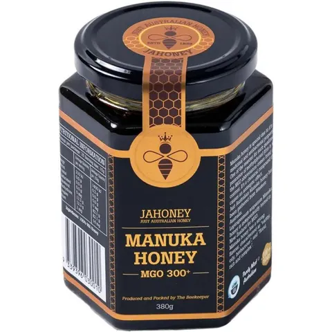 ✅[CHÍNH HÃNG] (MÃ: DP1070) Mật ong Jahoney Manuka MGO 300+ 380g (kèm túi + hộp)