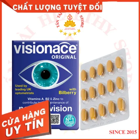 ✅[CHÍNH HÃNG] (MÃ: SP435) Visionace H/30v VITABIOTICS Bổ sung lutein, vitamin khoáng chất hỗ trợ cải thiện thị lực