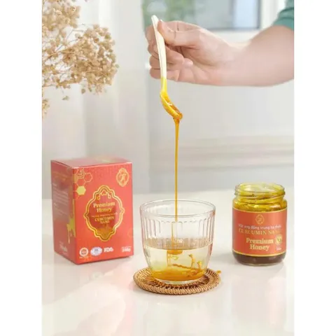 ✅[CHÍNH HÃNG] (MÃ: DP750) Mật ong đông trùng hạ thảo Curcumin Nano (Hũ 240g)