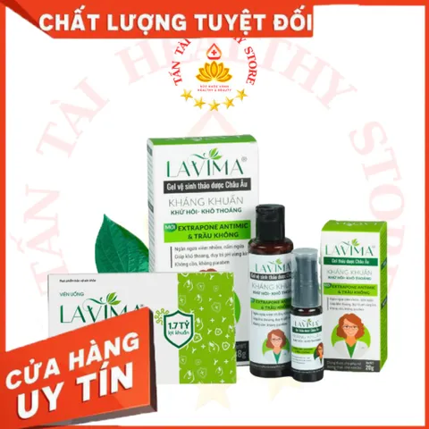 ✅[CHÍNH HÃNG] (MÃ: SPLA] Bộ sản phẩm phụ khoa LAVIMA