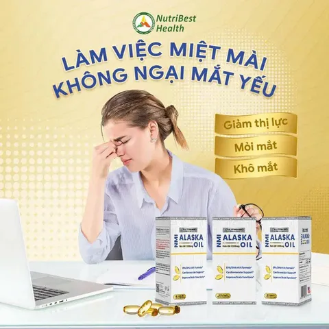 ✅[CHÍNH HÃNG] (MÃ: DP75) Thực phẩm bảo vệ sức khỏe NMI - ALASKA OIL